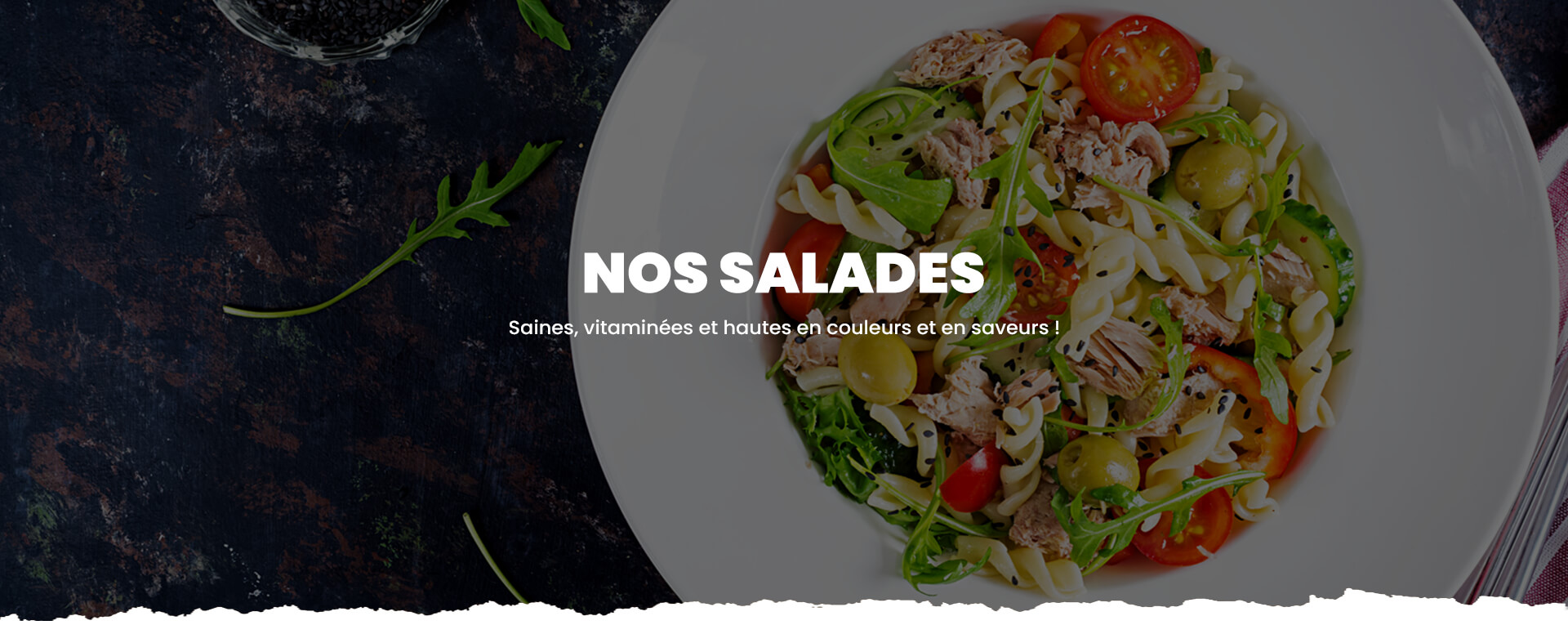 livraison salades de pates froides à  rincq 62120